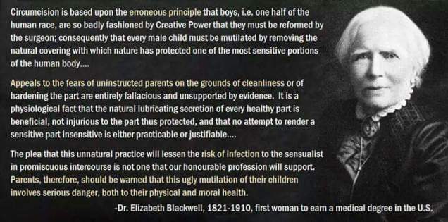 Elizabeth BlacElizabeth Blackwell - first woman to earn a medical degree in the USA - on cirucmcisionkwell 